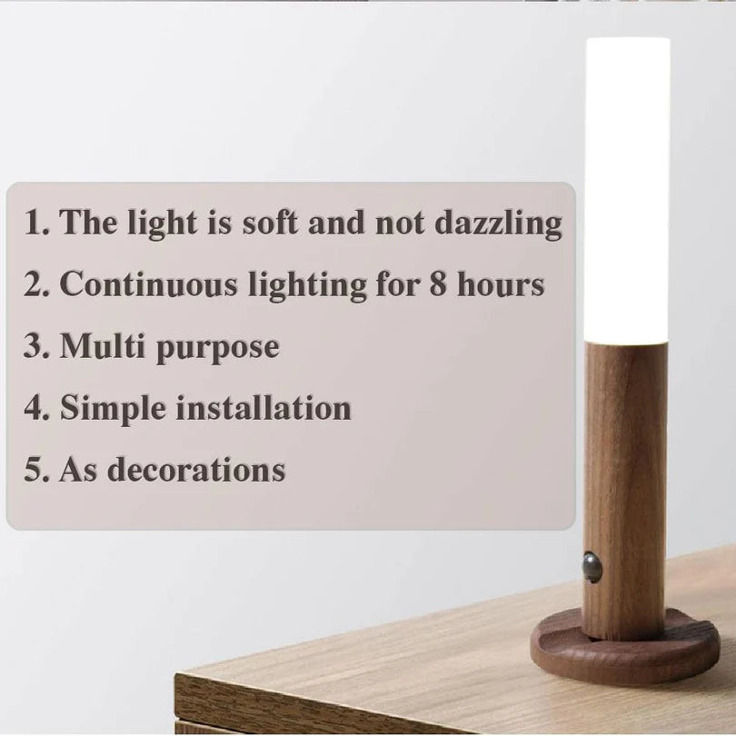 LED Motion Sensor Rechargeable Light