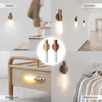 LED Motion Sensor Rechargeable Light